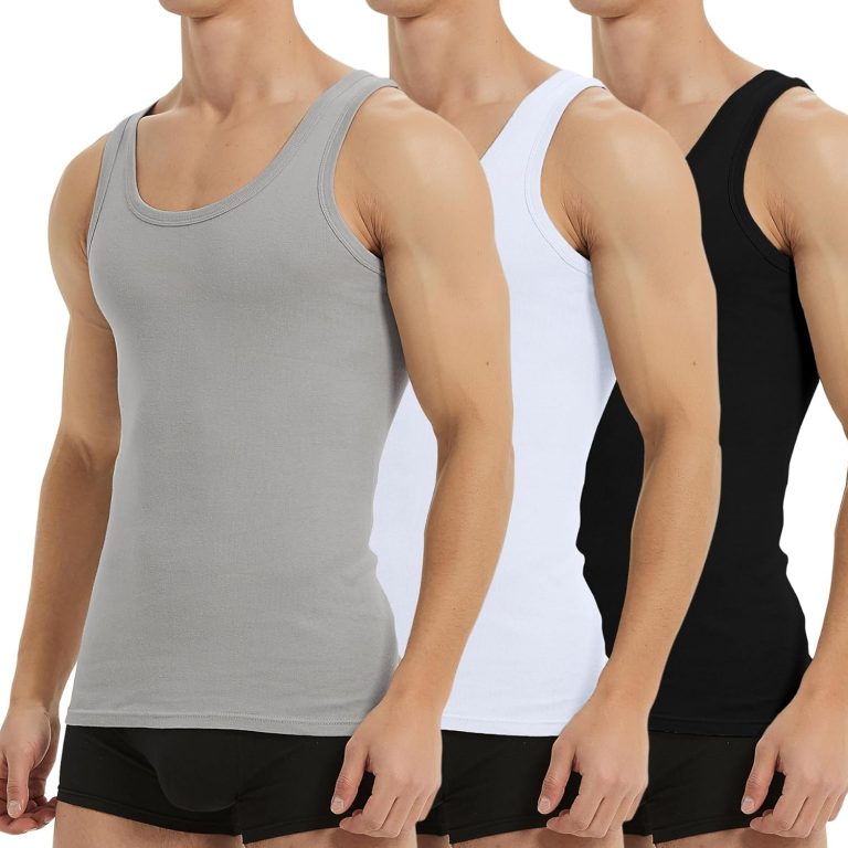 👑 Unterhemd Herren Tank Top 3/5er Pack Baumwolle Feinripp ärmellos Muskelshirtst Männer Sportunterhemden💰 nur 19,98🚚 Verkauft von Falechay-- und Versand durch Amazon9,755 Bewertungen: 4.5 / 5.0 ⭐️⭐️⭐️⭐️⭐️🛒 https://www.amazon.de/dp/B0CHMH7B8P/?amp%3Btag=preisfehlerheute-21&amp%3Bth=1&amp%3Bpsc=1&tag=preisfehlerheute-21