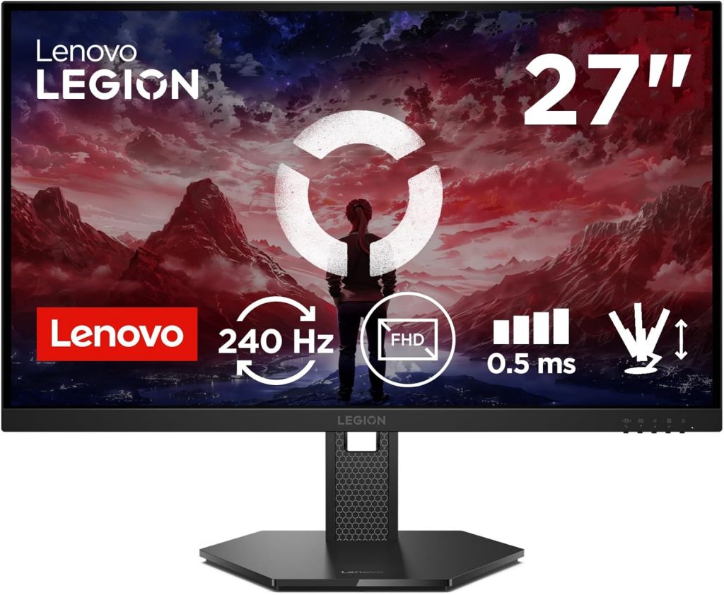 Lenovo Legion 27-10 | 27" Full HD WLED Gaming Monitor | 1920×1080 | 16:9 | 240Hz | 0.5ms Reaktionszeit | HDMI |DisplayPort | Audio 3.5mm | 3-seitig-Panel | TÜV Augenschutz | schwarz | 6 kg108,99€ statt 169,00€➡️ https://www.amazon.de/dp/B0FHKXPWKS/?tag=preisfehlerheute-21