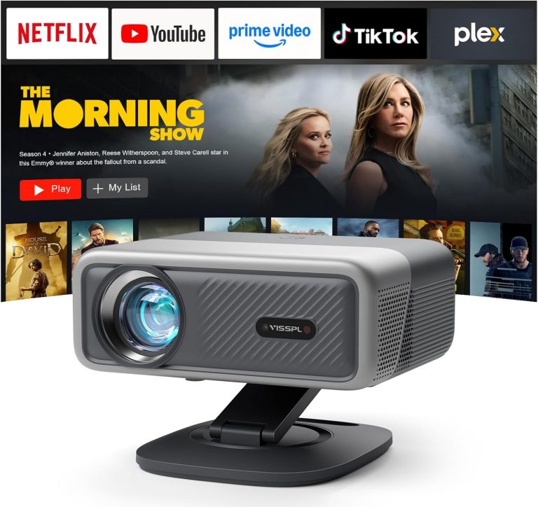 👑 Smart Beamer 4K[Kompatibel mit Netflix] 3D Dolby Audio VISSPL 30000Lumen Autofokus/Auto Trapezkorrektur Projektor,WiFi6 Bluetooth Beamer 4K Heimkino,Outdoor Video Projektor Mit 360° Drehbarem Ständer135,37€ statt 199,99€ - 33,00 % 🔥🚚 Verkauft von VISSPL-DD und Versand durch Amazon433 Bewertungen: 4.0 / 5.0 ⭐️⭐️⭐️⭐️🛒 zu Amazon https://www.amazon.de/dp/B0DH24KGM9/?amp%3Btag=preisfehlerheute-21&tag=preisfehlerheute-21