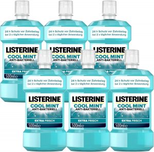 👑 LISTERINE Cool Mint 6 x 500 ml, antibakterielle Mundsp&uuml;lung mit &auml;therischen &Ouml;len und Minzgeschmack, Mundwasser bek&auml;mpft wirksam Bakterien im Mundraum, optimale Erg&auml;nzung zur t&auml;glichen Zahnpflege16,91&euro; statt 23,94&euro; - 30,00 % 🔥🚚 Verkauft durch Amazon und Versand durch Amazon2,391 Bewertungen: 4.7 / 5.0 ⭐️⭐️⭐️⭐️⭐️🛒 zu Amazon https://www.amazon.de/dp/B0C3J4S3FN/?tag=preisfehlerheute-21