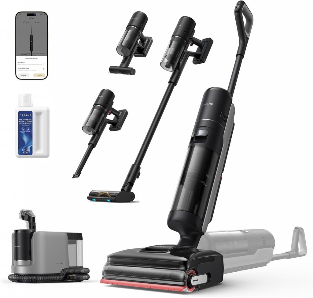 👑 dreame H15 Mix 7-in-1 Nass- und Trockensauger, KI-Roboterarm, Kantenreinigung, 23.000 Pa Saugkraft, intelligente Dosierung, verhedderungsfrei, 100 °C Bürstenrein, 5 Min. 90 °C Trocknung, flach599,00€ statt 799,00€ – 26,0 🔥🚚 Verkauft durch Amazon und Versand durch Amazon1,403 Bewertungen: 4.2 / 5.0 ⭐️⭐️⭐️⭐️🛒 zu Amazon https://www.amazon.de/dp/B0FGXNHQJZ/?th=1&tag=preisfehlerheute-21#038;psc=1&tag=preisfehlerheute-21