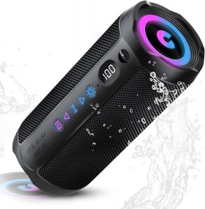 Bluetooth Lautsprecher mit Licht, Bluetooth 5.4 Musikbox,30W Dual Lautsprecher, LED Anzeige & 30 Std Akku,Dualen Bass-Treibern, IPX7 wasserdicht,TWS Paarung, AUX,TF Karte,Geeignet Outdoor/Party/Reisen29,99&euro; statt 129,99&euro;➡️ https://www.amazon.de/dp/B0GCGX5XBD/?tag=preisfehlerheute-21