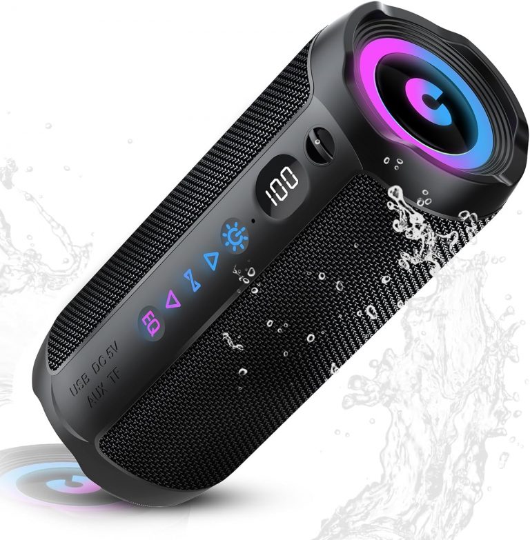 Bluetooth Lautsprecher mit Licht, Bluetooth 5.4 Musikbox,30W Dual Lautsprecher, LED Anzeige & 30 Std Akku,Dualen Bass-Treibern, IPX7 wasserdicht,TWS Paarung, AUX,TF Karte,Geeignet Outdoor/Party/Reisen29,99€ statt 129,99€➡️ https://www.amazon.de/dp/B0GCGX5XBD/?tag=preisfehlerheute-21