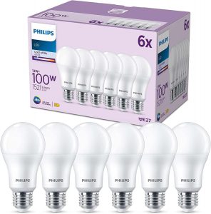 🤴 PHILIPS Classic LED E27 Lampe, 100W, matt, neutralwei&szlig;, nicht dimmbar, 6er Pack, Kaltwei&szlig;12,19&euro; statt 15,99&euro; - 24,00 % 🔥🚚 Verkauft durch Amazon und Versand durch Amazon449 Bewertungen: 4.5 / 5.0 ⭐️⭐️⭐️⭐️⭐️🛒 zu Amazon https://www.amazon.de/dp/B09ZBJNL1N/?tag=preisfehlerheute-21