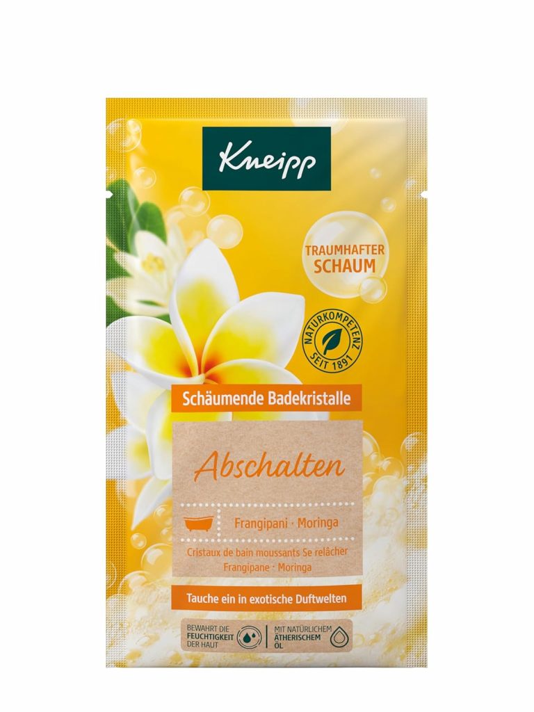 🤴 Kneipp Schäumendes Badesalz Abschalten – Frangipani & Moringa – 80 g0,99€ statt 1,49€ – 34,0 🔥🚚 Verkauft durch Amazon und Versand durch Amazon2,023 Bewertungen: 4.7 / 5.0 ⭐️⭐️⭐️⭐️⭐️🛒 zu Amazon https://www.amazon.de/dp/B00TE7X7JG/?tag=preisfehlerheute-21