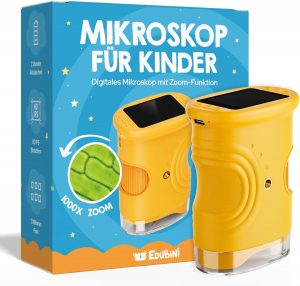 Edubini Digitales Mikroskop f&uuml;r Kinder [1000-fache Vergr&ouml;&szlig;erung] - Tragbares Taschenmikroskop f&uuml;r Garten, Wald & Experimente - Kindermikroskop Spielzeug mit digitalem HD-Bildschirm [inkl Fotofunktion]33,90&euro; statt 39,90&euro;➡️ https://www.amazon.de/dp/B0FNXBWM65/?tag=preisfehlerheute-21