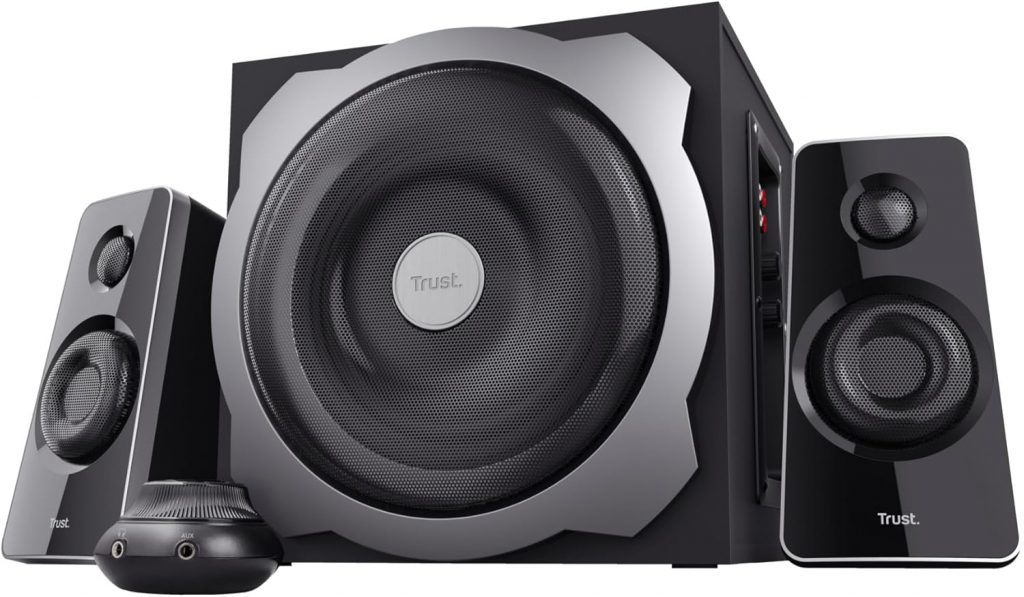 🤴 Trust Tytan 2.1 Speaker Set - PC luidspreker met subwoofer, 120 Watt, zwart71,00€ statt 99,99€ - 29,00 % 🔥🚚 Verkauft durch Amazon und Versand durch Amazon3,603 Bewertungen: 4.3 / 5.0 ⭐️⭐️⭐️⭐️🛒 zu Amazon https://www.amazon.de/dp/B00B9DZP9I/?amp%3Btag=preisfehlerheute-21&%3Bamp%3Bth=1&%3Bamp%3Bpsc=1&tag=preisfehlerheute-21