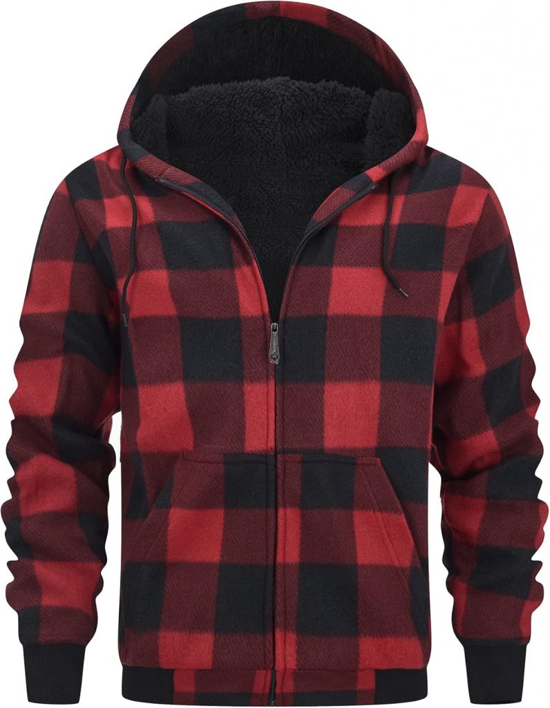 🤴 Fleecejacke Herren Sweatjacke Männer mit Kapuze Warme Kapuzenjacke Gefüttert Winterjacke Kariertes Hoodie mit ReißVerschluss36,11€ statt 49,99€ - 28,00 % 🔥🚚 Verkauft von Zhengdaqian und Versand durch Amazon413 Bewertungen: 4.2 / 5.0 ⭐️⭐️⭐️⭐️🛒 zu Amazon https://www.amazon.de/dp/B0BZVX26N9/?amp%3Btag=preisfehlerheute-21&%3Bamp%3Bth=1&%3Bamp%3Bpsc=1&tag=preisfehlerheute-21