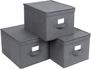 🤴 SONGMICS Aufbewahrungsbox, 3er Set, Faltbox mit Deckel, Boxen Aufbewahrung, Stoffbox mit Etikettenhalter, Aufbewahrungskorb, 40 x 30 x 25 cm, grau RFB03G16,98&euro; statt 25,99&euro; - 35,00 % 🔥🚚 Verkauft von Songmics und Versand durch Amazon2,623 Bewertungen: 4.5 / 5.0 ⭐️⭐️⭐️⭐️⭐️🛒 zu Amazon https://www.amazon.de/dp/B0769GPM23/?th=1&amp%3Bpsc=1&amp%3Btag=preisfehlerheute-21&tag=preisfehlerheute-21