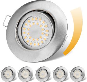 🤴 LED Einbaustrahler 230V Flach Dimmbar LED Spots 6W IP44 Bad Einbauleuchten Deckenspots Deckenstrahler,Warmwei&szlig; 3000K Schwenkbar Einbauspots f&uuml;r Badezimmer K&uuml;che Wohnzimmer,6er Set27,76&euro; statt 44,99&euro; - 39,00 % 🔥🚚 Verkauft von HCHM und Versand durch Amazon703 Bewertungen: 4.2 / 5.0 ⭐️⭐️⭐️⭐️🛒 zu Amazon https://www.amazon.de/dp/B0BGG5LZ2C/?th=1&amp%3Bpsc=1&amp%3Btag=preisfehlerheute-21&tag=preisfehlerheute-21