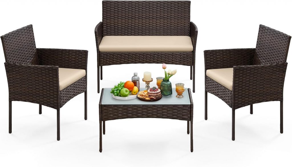 👑 SONGMICS Balkonmöbel, Gartenmöbel-Set, aus PE-Polyrattan, Lounge-Set, Terrassenmöbel, Outdoor, für Terrasse, Balkon, Garten, braun-Taupe GGF004K05128,99€ statt 129,99€ – % 🔥🚚 Verkauft und Versand durch Songmics693 Bewertungen: 4.4 / 5.0 ⭐️⭐️⭐️⭐️🛒 zu Amazon https://www.amazon.de/dp/B09J4SMJZC/?th=1&tag=preisfehlerheute-21#038;psc=1&tag=preisfehlerheute-21