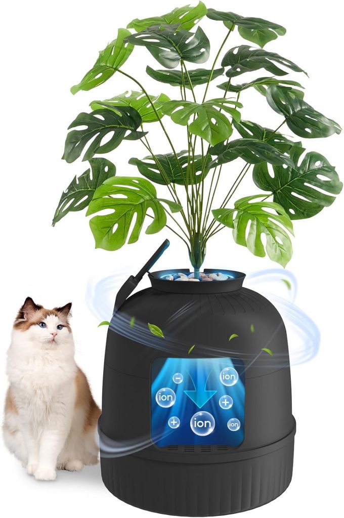 Lifewit Katzenklo Blumentopf mit Pflanze und Schaufel, Katzenklo Versteckt, Katzentoilette XXL mit Geruchsbeseitigung & Infrarot-Sensor für Wohnzimmer Schlafzimmer Ecke, 48 x 121 cm/19×47, Schwarz84,99€ statt 99,99€➡️ https://www.amazon.de/dp/B0F4NZGPYS/?tag=preisfehlerheute-21