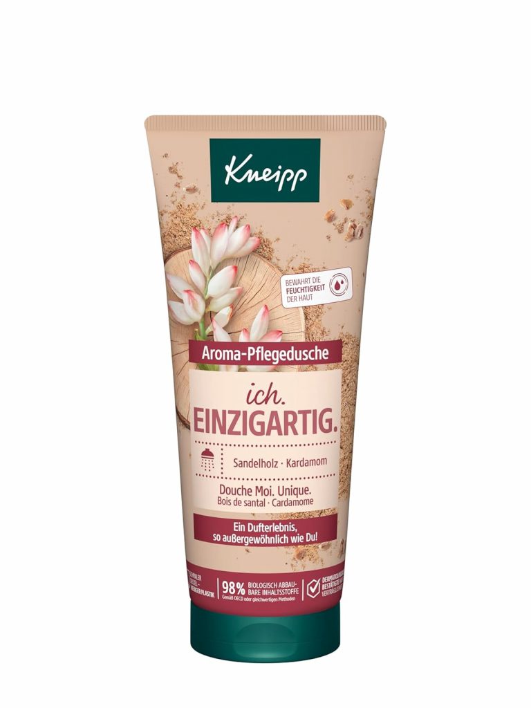Kneipp Aroma-Pflegedusche Ich. Einzigartig. - Duschgel mit natürlichen Extrakten aus Sandelholz und Kardamom - Für ein luxuriöses Duscherlebnis - Rezeptur ohne Mikroplastik - 200ml1,85€ ➡️ https://www.amazon.de/dp/B0FLQ79M5R/?tag=preisfehlerheute-21