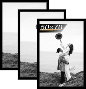 Tinkeps 3er Pack Bilderrahmen 50x70 cm Schwarz, Bilderrahmen 70x50 cm Hergestellt aus Holzwerkstoff, Rahmen 50 x 70 cm Ideal f&uuml;r Fotos, Bilder, Poster36,98&euro; ➡️ https://www.amazon.de/dp/B0DBDK2PSG/?tag=preisfehlerheute-21