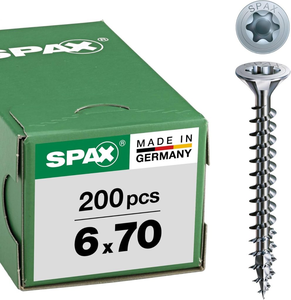 🤴 SPAX Universalschraube, 6,0 x 70 mm, 200 Stück, T-STAR plus, Senkkopf, Vollgewinde, 4CUT, WIROX A3J, blank verzinkt, 119101060070518,42€ statt 28,76€ – 36,0 🔥🚚 Verkauft durch Amazon und Versand durch Amazon8,522 Bewertungen: 4.8 / 5.0 ⭐️⭐️⭐️⭐️⭐️🛒 zu Amazon https://www.amazon.de/dp/B00725B5EG/?th=1&tag=preisfehlerheute-21#038;psc=1&tag=preisfehlerheute-21