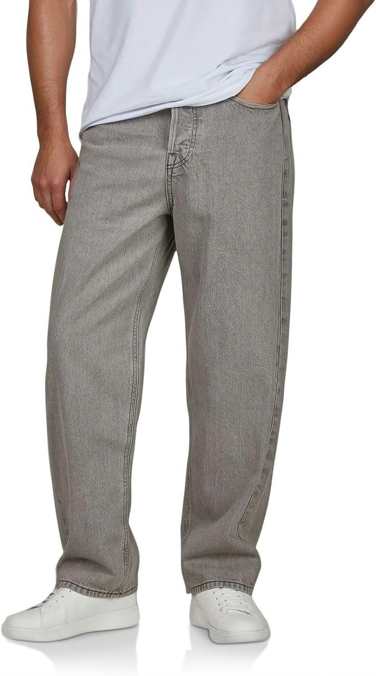 JACK & JONES Jeans Herren Baggy Fit Baumwolle JJIALEX JJCOOPER Weite Jeanshose Hose Denim, Länge:32L, Farbe:Grey Denim (12281036), Weite:36W39,88€ statt 59,99€➡️ https://www.amazon.de/dp/B0DXFK5F7P/?tag=preisfehlerheute-21