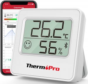 🤴 ThermoPro TP357 80m Bluetooth Hygrometer Innen Raumthermometer Digital mit APP Mini Luftfeuchtigkeitsmesser mit Smiley-Indikator Datengrafik für Innenraum, Büro, Weinkeller, Gewächshaus10,99€ statt 16,98€ - 36,00 % 🔥🚚 Verkauft von ThermoPro DE und Versand durch Amazon8,372 Bewertungen: 4.4 / 5.0 ⭐️⭐️⭐️⭐️🛒 zu Amazon https://www.amazon.de/dp/B093PT1NL1/?th=1&%3Bpsc=1&%3Btag=preisfehlerheute-21&tag=preisfehlerheute-21
