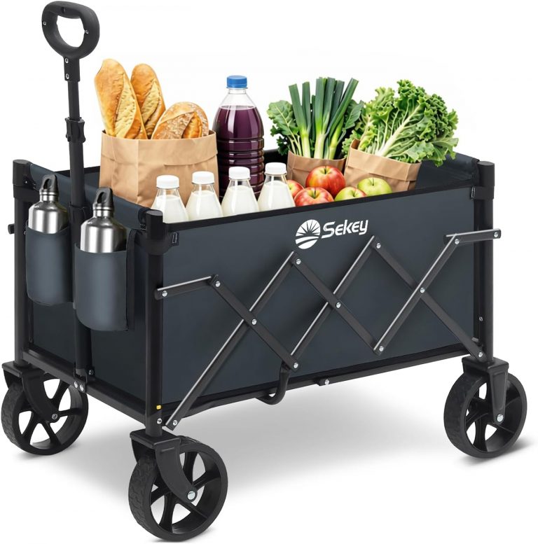 Sekey Bollerwagen Faltbar Klein 80KG, Handwagen Klappbar, Faltbarer Einkaufswagen Campingwagen mit Höhenverstellbarem Griff, Leicht & Platzsparend & Stabil, Mini 4029, Dunkelgrau31,61€ ➡️ https://www.amazon.de/dp/B0FL6JKC7L/?tag=preisfehlerheute-21