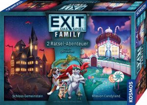 🤴 KOSMOS 684662 EXIT® - Das Spiel Family, Zwei Rätselabenteuer Schloss Gemeinstein + Mission Candyland, Escape Room Spiel für die Familie, EXIT Game Familie und Kinder ab 8 Jahre17,98€ statt 24,99€ - 29,00 % 🔥🚚 Verkauft durch Amazon und Versand durch Amazon287 Bewertungen: 4.7 / 5.0 ⭐️⭐️⭐️⭐️⭐️🛒 zu Amazon https://www.amazon.de/dp/B0D1GWNN7H/?tag=preisfehlerheute-21