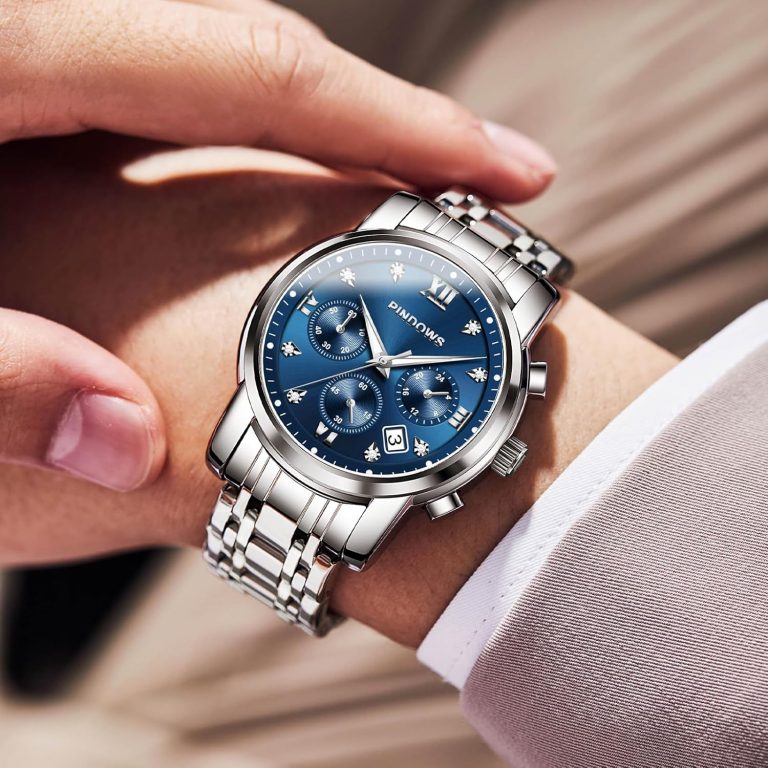 👑 PINDOWS Herrenuhren Luxus Quarz-Analoguhr Datumsanzeige und großem Ziffernblatt wasserdichte modische Business-Armbanduhr Elegante zweifarbige Edelstahl-Klassiker-Herrenuhr mit beleuchtetem Kalender23,78€ statt 34,97€ - 33,00 % 🔥🚚 Verkauft von pindows und Versand durch Amazon2,016 Bewertungen: 4.0 / 5.0 ⭐️⭐️⭐️⭐️🛒 zu Amazon https://www.amazon.de/dp/B0DPC7NDLG/?amp%3Btag=preisfehlerheute-21&amp%3Bth=1&amp%3Bpsc=1&tag=preisfehlerheute-21