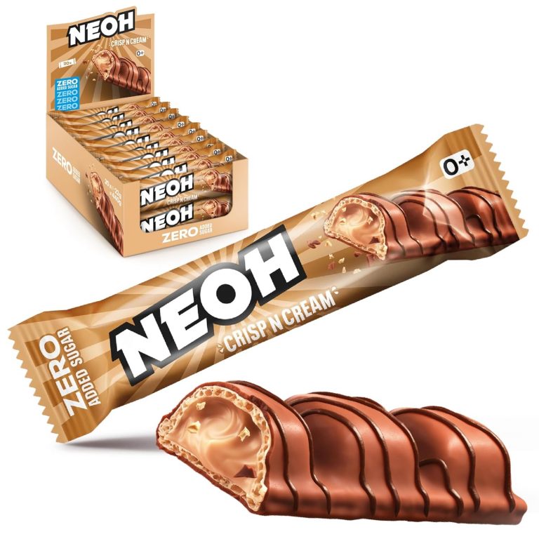 NEOH Zero Added Sugar Crisp and Cream, Milch-Haselnuss-Creme mit Kakaoüberzug, Vegetarisch & Low Carb, 3g Nettokohlenhydrate pro Portion, Die gesunde Alternative, 20x22g Crisp n Cream14,33€ statt 19,90€➡️ https://www.amazon.de/dp/B0DZCW8C4C/?tag=preisfehlerheute-21