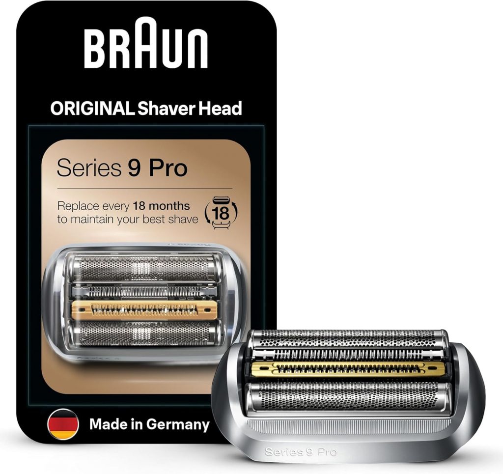 👑 Braun Series 9 Pro Elektrorasierer Scherkopf, ORIGINAL Ersatzscherteil vom Hersteller passend für Braun Herren Rasierer Series 9 Pro, 94M, chrom, 1er Pack💰 nur 52,17🚚 Verkauft durch Amazon und Versand durch Amazon23,331 Bewertungen: 4.5 / 5.0 ⭐️⭐️⭐️⭐️⭐️🛒 https://www.amazon.de/dp/B09B7SWJBP/?th=1&tag=preisfehlerheute-21#038;psc=1&tag=preisfehlerheute-21