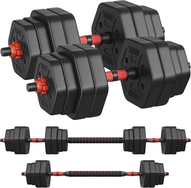 SONGMICS Hantelset, Hanteln mit Verbindungsstange, Hexagon, Kurzhantelset, 30 kg, für Workout, Fitnesstraining, Gewichtheben für Zuhause, Fitnessstudio, tintenschwarz SYL300B0131,04€ statt 39,99€➡️ https://www.amazon.de/dp/B0DTTXZ5Z3/?tag=preisfehlerheute-21
