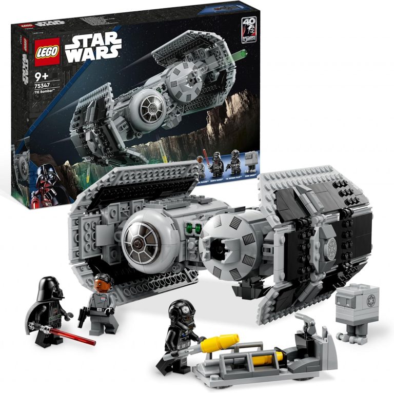 🤴 LEGO 75347 Star Wars TIE Bombe Spielzeug mit Darth Vader Minifigur mit Lichtschwert und Gonk-Droide, Starfighter Modell - Geschenk für Jungen und Mädchen ab 9 Jahren47,49€ statt 64,98€ - 27,00 % 🔥🚚 Verkauft durch Amazon und Versand durch Amazon4,273 Bewertungen: 4.8 / 5.0 ⭐️⭐️⭐️⭐️⭐️🛒 zu Amazon https://www.amazon.de/dp/B0BBRZMRDP/?amp%3Btag=preisfehlerheute-21&tag=preisfehlerheute-21