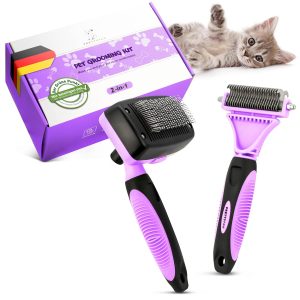 👑 Pretty Paw Katzenbürsten Set mit Zupfbürste & Katzenkamm – Sanfte Fellpflege für Kurzhaar- & Langhaarkatzen, entfernt lose Haare und Unterwolle19,68€ statt 29,90€ - 35,00 % 🔥🚚 Verkauft von PrettyPaw und Versand durch Amazon1,082 Bewertungen: 4.6 / 5.0 ⭐️⭐️⭐️⭐️⭐️🛒 zu Amazon https://www.amazon.de/dp/B0CWH56DTJ/?tag=preisfehlerheute-21