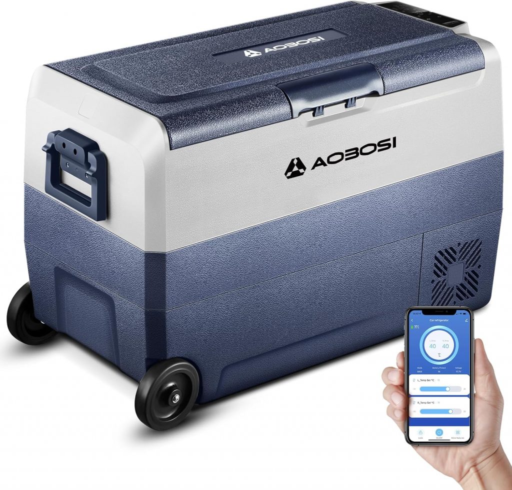 🤴 AAOBOSI Kompressor Kühlbox 50 L, Kühlbox Auto Mit APP-Steuerung, 12/24 V und 100-240 V Kühlbox Elektrisch, bis -20 °C für Auto, LKW, Boot, Reisemobil, Camping, Dual Zone und Zwei Temperaturen259,99€ statt 349,99€ – 26,0 🔥🚚 Verkauft von TopCooler Store und Versand durch Amazon854 Bewertungen: 4.5 / 5.0 ⭐️⭐️⭐️⭐️⭐️🛒 zu Amazon https://www.amazon.de/dp/B0CKF89JGX/?tag=preisfehlerheute-21