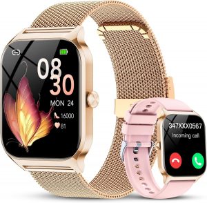 👑 CASCHO Smartwatch Damen mit Telefonfunktion, 1.85" HD Uhren mit Herzfrequenz SpO2 Schlafmonitor Schrittz&auml;hler, 120+ Sportmodi Fitnessuhr, IP68 Fitness Tracker, Smart Watch Kompatibel f&uuml;r Android iOS34,10&euro; statt 129,99&euro; - 74,00 % 🔥🚚 Verkauft von shen zhen shi lan du ke ji you xian gong si und Versand durch Amazon105 Bewertungen: 4.6 / 5.0 ⭐️⭐️⭐️⭐️⭐️🛒 zu Amazon https://www.amazon.de/dp/B0G7XDHPR8/?tag=preisfehlerheute-21