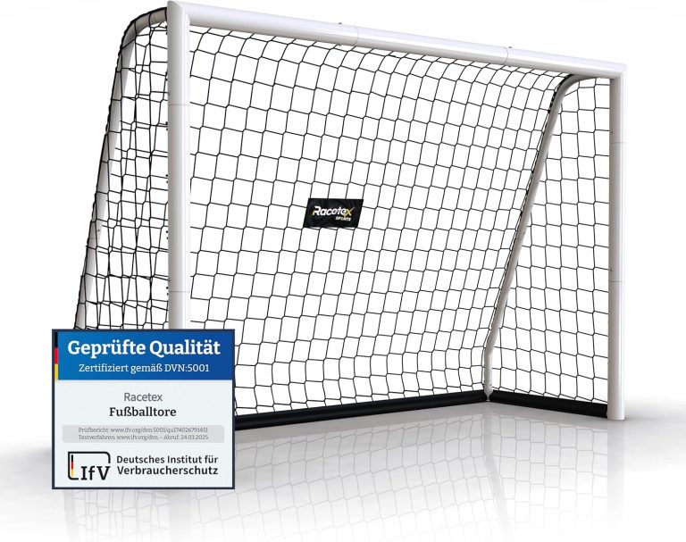 Racetex Fussballtore für Garten Kinder und Erwachsene [ENORM ROBUST] - Fußballtor Kinder mit Stabiler Stahlrahmen Front - Fußballtore inkl. Edelstahl Erdanker - Das Perfekte Tor für den Garten 240135,99€ statt 159,99€➡️ https://www.amazon.de/dp/B0DS9TVGFJ/?tag=preisfehlerheute-21