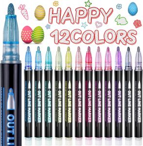 👑 Lenski Ostergeschenke Kinder, Ostern Geschenke Kinder Ostern Basteln, Geschenke für Mädchen Geschenk 4-12 Jahre, 12 Glitzerstifte Magische Stifte Metallic Outline Marker Zauberstifte Basteln9,89€ statt 16,98€ - 42,00 % 🔥🚚 Verkauft von caijiaju-DE und Versand durch Amazon1,582 Bewertungen: 4.4 / 5.0 ⭐️⭐️⭐️⭐️🛒 zu Amazon https://www.amazon.de/dp/B0995CFJ22/?tag=preisfehlerheute-21