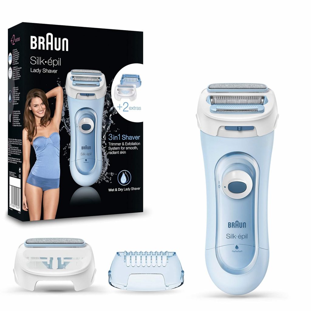 🤴 Braun Silk-épil Lady Shaver, Damenrasierer Elektrisch, 3-in-1 Elektrischer Rasierer, Trimmer- und Peeling-System mit 2 Extras, Wet&Dry, LS5160, Blau28,99€ statt 44,99€ – 36,0 🔥🚚 Verkauft durch Amazon und Versand durch Amazon7,460 Bewertungen: 4.2 / 5.0 ⭐️⭐️⭐️⭐️🛒 zu Amazon https://www.amazon.de/dp/B079D3WY8Q/?tag=preisfehlerheute-21