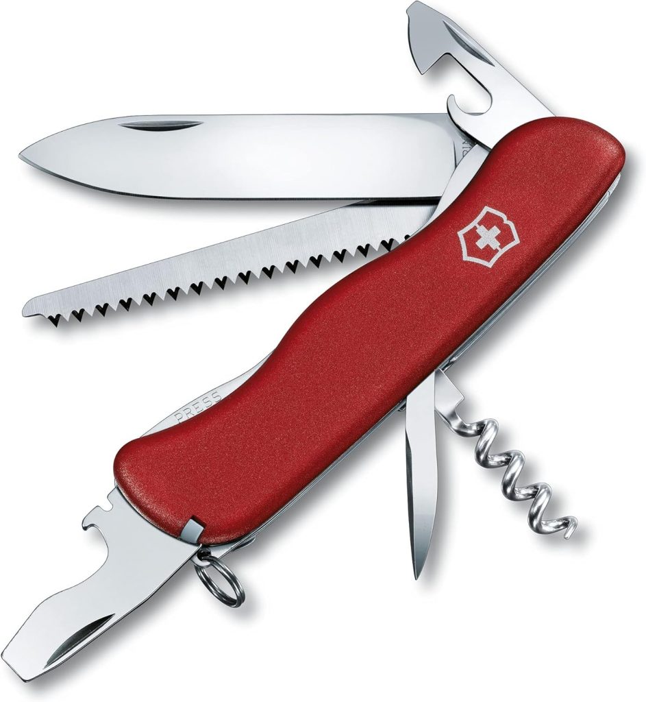 Victorinox Schweizer Taschenmesser, Forester, Multitool, Swiss Army Knife, 12 Funktionen, Feststellklinge, Dosenöffner, Rot B.37,24€ statt 55,00€➡️ https://www.amazon.de/dp/B0896445YH/?tag=preisfehlerheute-21