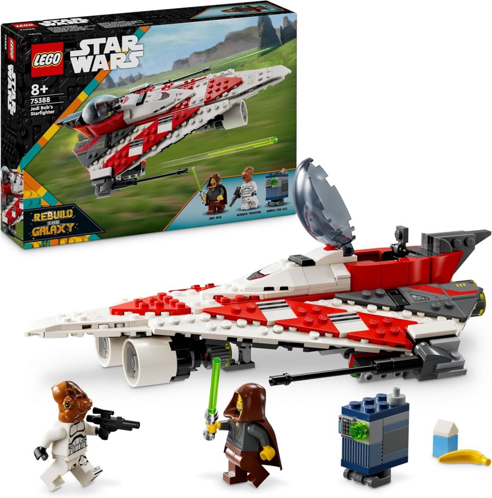 🤴 LEGO Star Wars Jedi Bobs Sternjäger, Bauspielzeug, Spielzeug-Sternenschiff Steinen, beliebter Charakter, Geburtstagsgeschenk für Jungen, Mädchen und alle Fans ab 8 Jahren 7538829,49€ statt 39,99€ – 27,0 🔥🚚 Verkauft und Versand durch Dittmeier717 Bewertungen: 4.6 / 5.0 ⭐️⭐️⭐️⭐️⭐️🛒 zu Amazon https://www.amazon.de/dp/B0CWH1Z7LV/?tag=preisfehlerheute-21