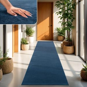 TT Home Wohnzimmer Teppich Kurzflor Anti-Rutsch Rückseite Unifarben Modern Waschbar, Farbe: Blau Navy, Größe:60x100 cm10,77€ statt 12,68€➡️ https://www.amazon.de/dp/B09JW33WY8/?tag=preisfehlerheute-21