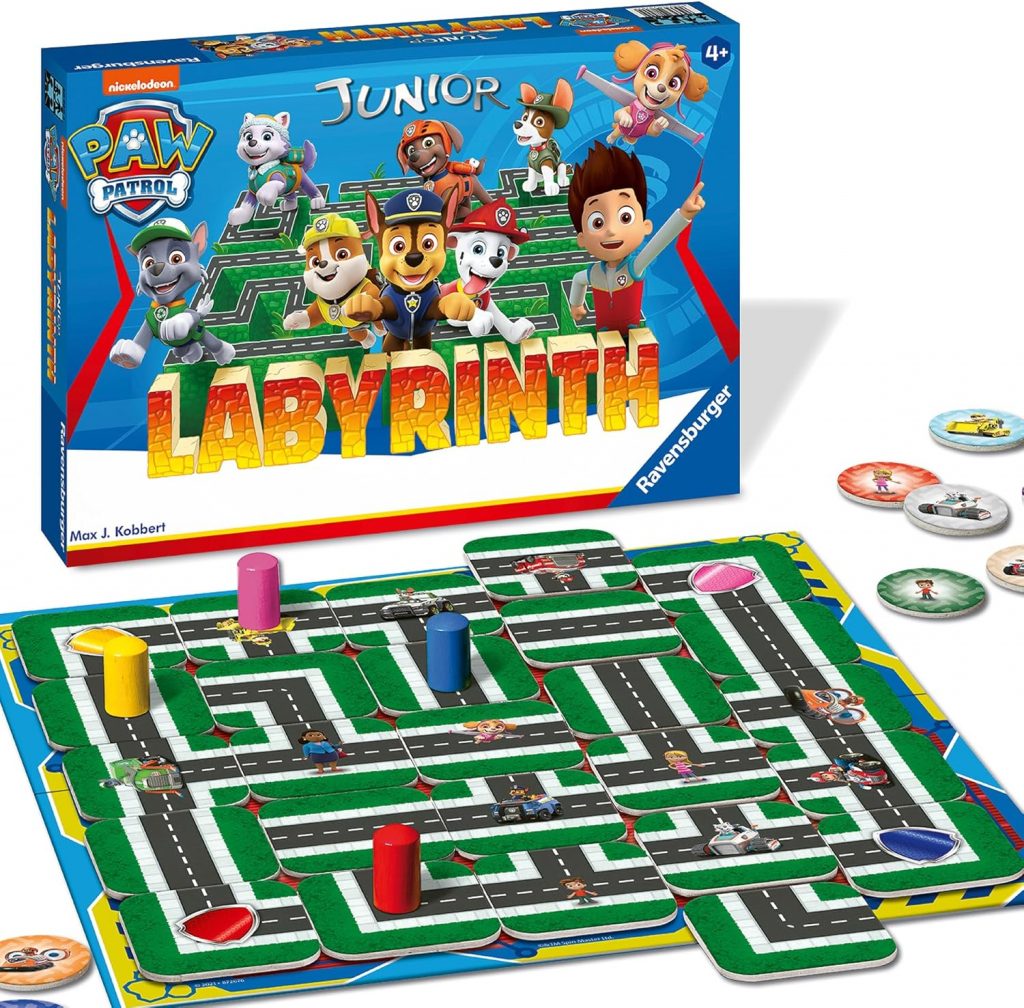 🤴 Ravensburger Kinderspiel Paw Patrol Junior Labyrinth 20799 – das bekannte Brettspiel von Ravensburger als Junior Version, Kinderspiel für Kinder ab 4 Jahren – Geburtstagsgeschenke17,60€ statt 29,99€ – 42,0 🔥🚚 Verkauft und Versand durch MBK Truckparts GmbH2,651 Bewertungen: 4.6 / 5.0 ⭐️⭐️⭐️⭐️⭐️🛒 zu Amazon https://www.amazon.de/dp/B003Y07XQC/?tag=preisfehlerheute-21