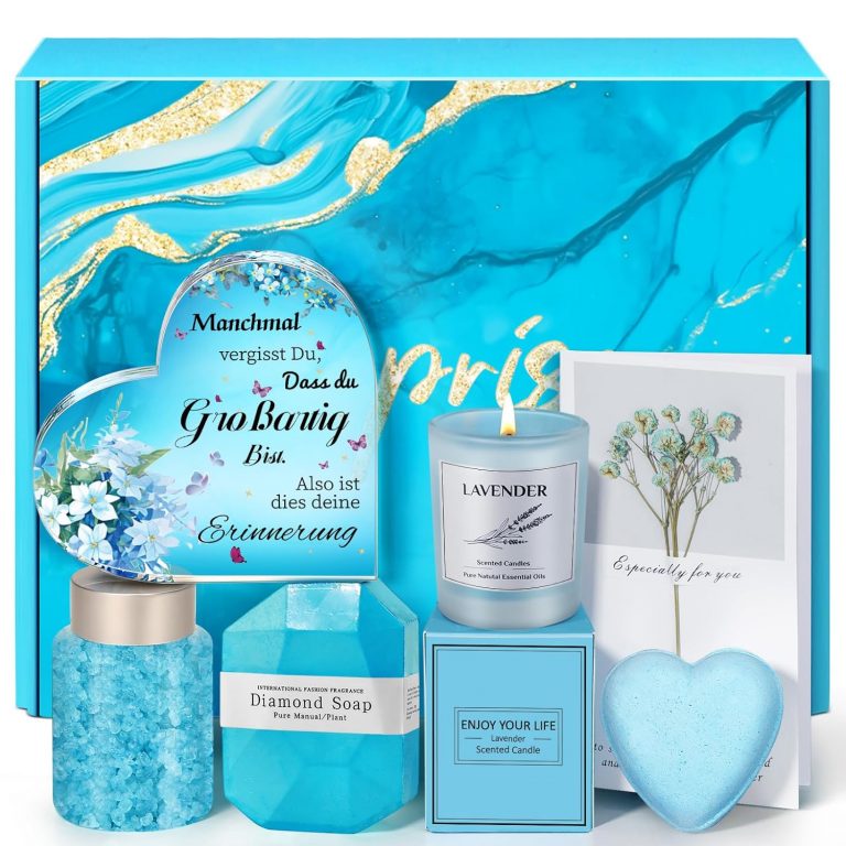 🤴 Eletorot Wellness Geschenke für Frauen, Geschenkset Frauen, Geburtstag Geschenkideen für frau schwester kollegin freundschaftsgeschenke freundin Geburtstagsgeschenk Muttertagsgeschenk9,99€ statt 14,99€ - 34,00 % 🔥🚚 Verkauft von Bolotax und Versand durch Amazon438 Bewertungen: 4.6 / 5.0 ⭐️⭐️⭐️⭐️⭐️🛒 zu Amazon https://www.amazon.de/dp/B0CSP6LYDZ/?amp%3Btag=preisfehlerheute-21&tag=preisfehlerheute-21