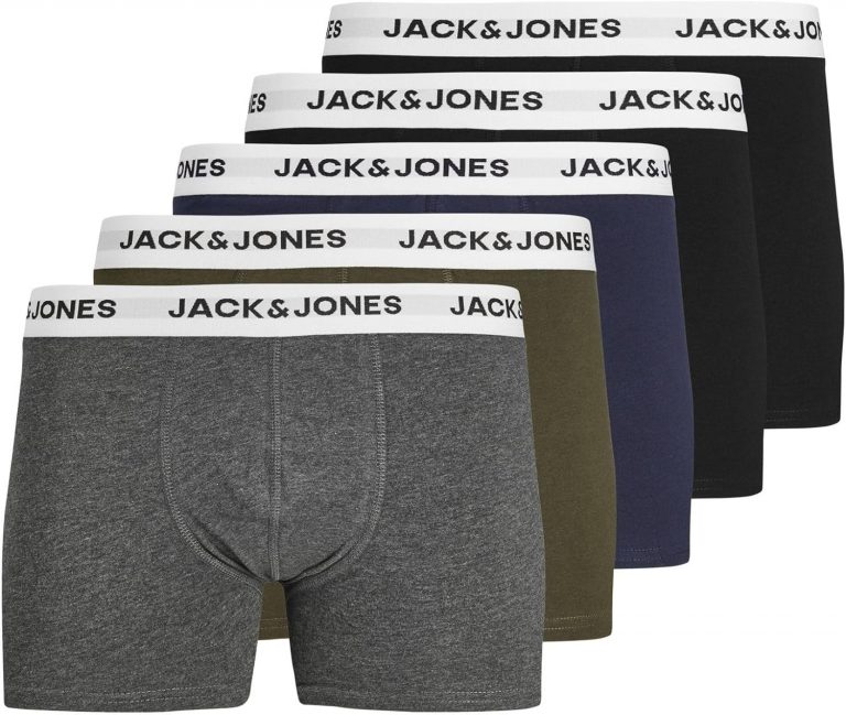 JACK & JONES Male Trunks 5er-Pack Trunks25,99€ statt 39,99€➡️ https://www.amazon.de/dp/B09P38L9P2/?tag=preisfehlerheute-21