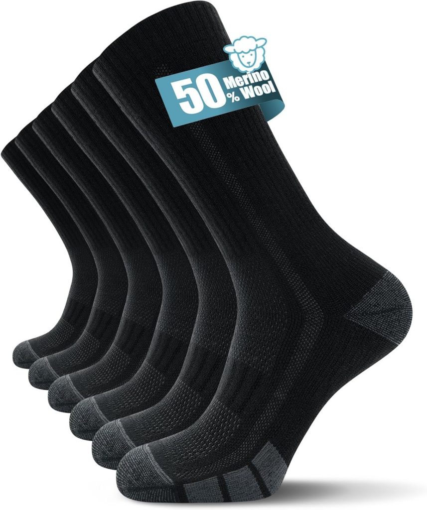 👑 TANSTC Merino Socken Herren,Wollsocken, Outdoor & Trekking-Socken 35-38, 39-42, 43-46, 47-50, Atmungsaktiv & Anti-Blasen Warm Dicke Gepolstert Thermosocken für Herren, Damen, 3 Paar14,95€ statt 29,99€ - 51,00 % 🔥🚚 Verkauft von MORAL APE LIMITED und Versand durch Amazon868 Bewertungen: 4.5 / 5.0 ⭐️⭐️⭐️⭐️⭐️🛒 zu Amazon https://www.amazon.de/dp/B0DHGGTLHP/?amp%3Btag=preisfehlerheute-21&%3Bamp%3Bth=1&%3Bamp%3Bpsc=1&tag=preisfehlerheute-21