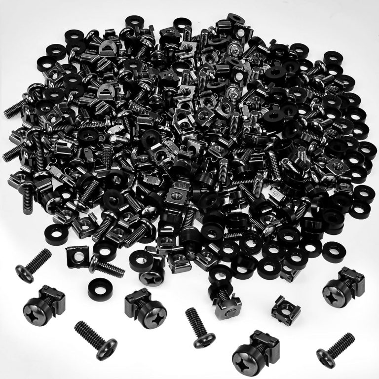 LANSKYLAN 100er Setkäfigmuttern schrauben set M6 Serverschrank Schrauben Käfigmuttern Netzwerk Schrank Schrauben Käfigmutternset Rack käfigmuttern Schrauben Set für 10" und 19" Netzwerkschränke3.99€ statt 14.99€➡️ https://www.amazon.de/dp/B0D8YLBXLP/?tag=preisfehlerheute-21