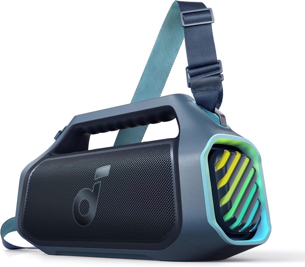 soundcore Boom 2 Plus Outdoor Lautsprecher, 140W, 2+2 Channel, BassUp 2.0, 20h, Schnellladung, IPX7 wasserdicht, RGB Lichter, USB-C, Power Bank, BT 6.0, tragbarer Bluetooth Lautsprecher, Camping129,99€ statt 199,99€➡️ https://www.amazon.de/dp/B0CZ81ZQFG/?tag=preisfehlerheute-21