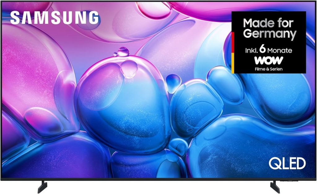 Samsung QLED 4K Q6FA 55 Zoll (138 cm) UHD Fernseher, 10 Farbvolumen für satte Farben, Quantum HDR, 4K Upscaling, Knox Security, Kostenlos 900 Sender TV Plus443,29€ statt 849,00€➡️ https://www.amazon.de/dp/B0GJTMPY2F/?tag=preisfehlerheute-21