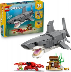 👑 LEGO Creator 3-in-1-Set Wilder Hai mit Schatztruhe - Kreatives Spielzeug & Konstruktionsspielzeug - Meerestiere Bauset mit Hai Figur - Geschenk f&uuml;r Kinder ab 8 Jahren mit 3 Bauoptionen - 3138121,99&euro; statt 34,99&euro; - 38,00 % 🔥🚚 Verkauft durch Amazon und Versand durch Amazon107 Bewertungen: 4.9 / 5.0 ⭐️⭐️⭐️⭐️⭐️🛒 zu Amazon https://www.amazon.de/dp/B0FPXD42JJ/?tag=preisfehlerheute-21