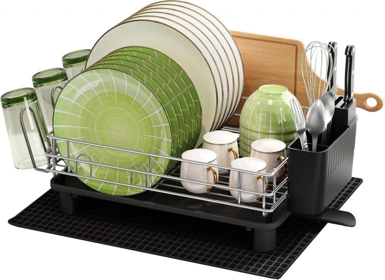 MAJALiS Abtropfgestell Geschirr mit Abtropfschale, Edelstahl Geschirrabtropfgestell, Abtropfgestell für Spülbecken mit Abtropffläche und Drehbarem Auslauf, Geschirr Abtropfständer, Grau19,99€ statt 32,99€➡️ https://www.amazon.de/dp/B0BBKDLZTK/?tag=preisfehlerheute-21