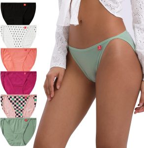 INNERSY Slip Damen Baumwolle Unterhosen Hohes Bein Hipster Unterw&auml;sche Frauen Pantys Mehrpack 6 (M, Bunter Fr&uuml;hling)19,98&euro; ➡️ https://www.amazon.de/dp/B0C4MY8PDB/?tag=preisfehlerheute-21