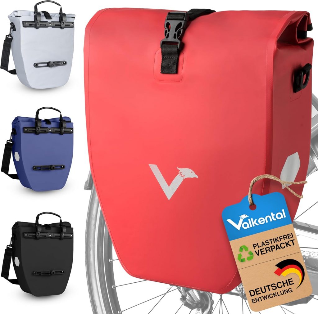 👑 Valkental® Große & wasserdichte Gepäckträgertasche – Fahrradtasche für Gepäckträger mit großen Reflektoren [Abschließbar] Bombenfester Sitz – Mehrfach ausgezeichnet – Gefertigt für Langlebigkeit24,22€ statt 37,99€ – 37,0 🔥🚚 Verkauft von Valkental und Versand durch Amazon224 Bewertungen: 4.6 / 5.0 ⭐️⭐️⭐️⭐️⭐️🛒 zu Amazon https://www.amazon.de/dp/B0BQWTQ145/?tag=preisfehlerheute-21