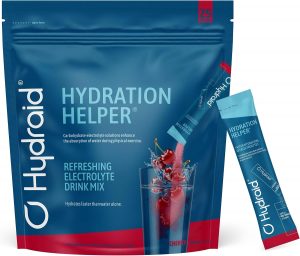 Hydraid Hydration Helper&reg; CHERRY &ndash; Elektrolyt Pulver mit 1118mg Elektrolyten zur besseren Wasseraufnahme f&uuml;r Sport & schnelle Erholung &ndash; 25 Sticks mit Kirsch-Geschmack20,95&euro; statt 24,95&euro;➡️ https://www.amazon.de/dp/B0B1JRGXT8/?tag=preisfehlerheute-21