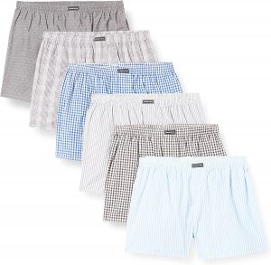 Lower East American Boxershorts Herren 6 Pack aus 100% Baumwolle I Unterw&auml;sche Herren, Unterhosen f&uuml;r M&auml;nner L Mustermix24,99&euro; ➡️ https://www.amazon.de/dp/B06XYFJ6GP/?tag=preisfehlerheute-21